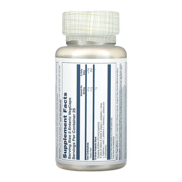 Multidophilus Probiotic 12 Strains - 50 vcaps. Фото 2