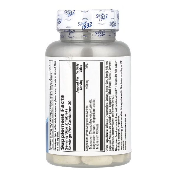 Magnesium Broad Spectrum - 60 tabs. Фото 2