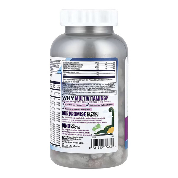 MultiSaurus - 180 chewables Berry Grape Orange. Фото 3