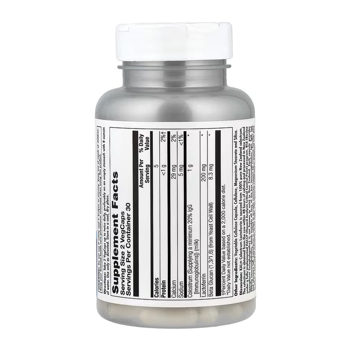 Colostrum Lactoferrin - 60 vcaps. Фото 2