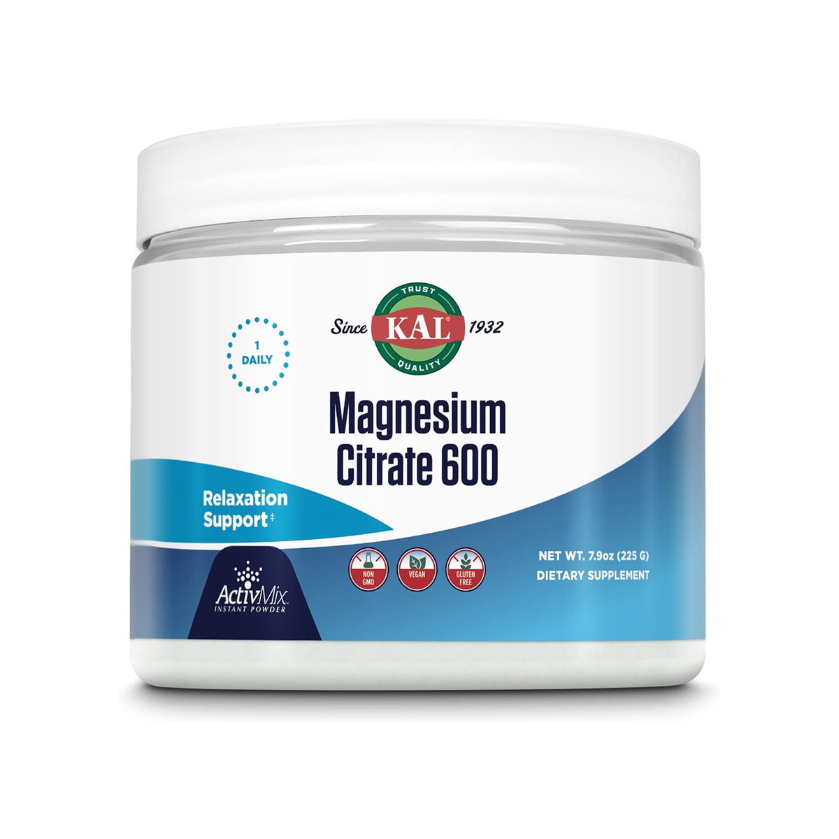 Magnesium Citrate 600mg - 225g