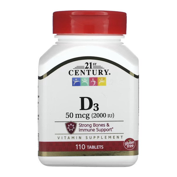 D3 50 mcg (2000 IU) - 110 tabs
