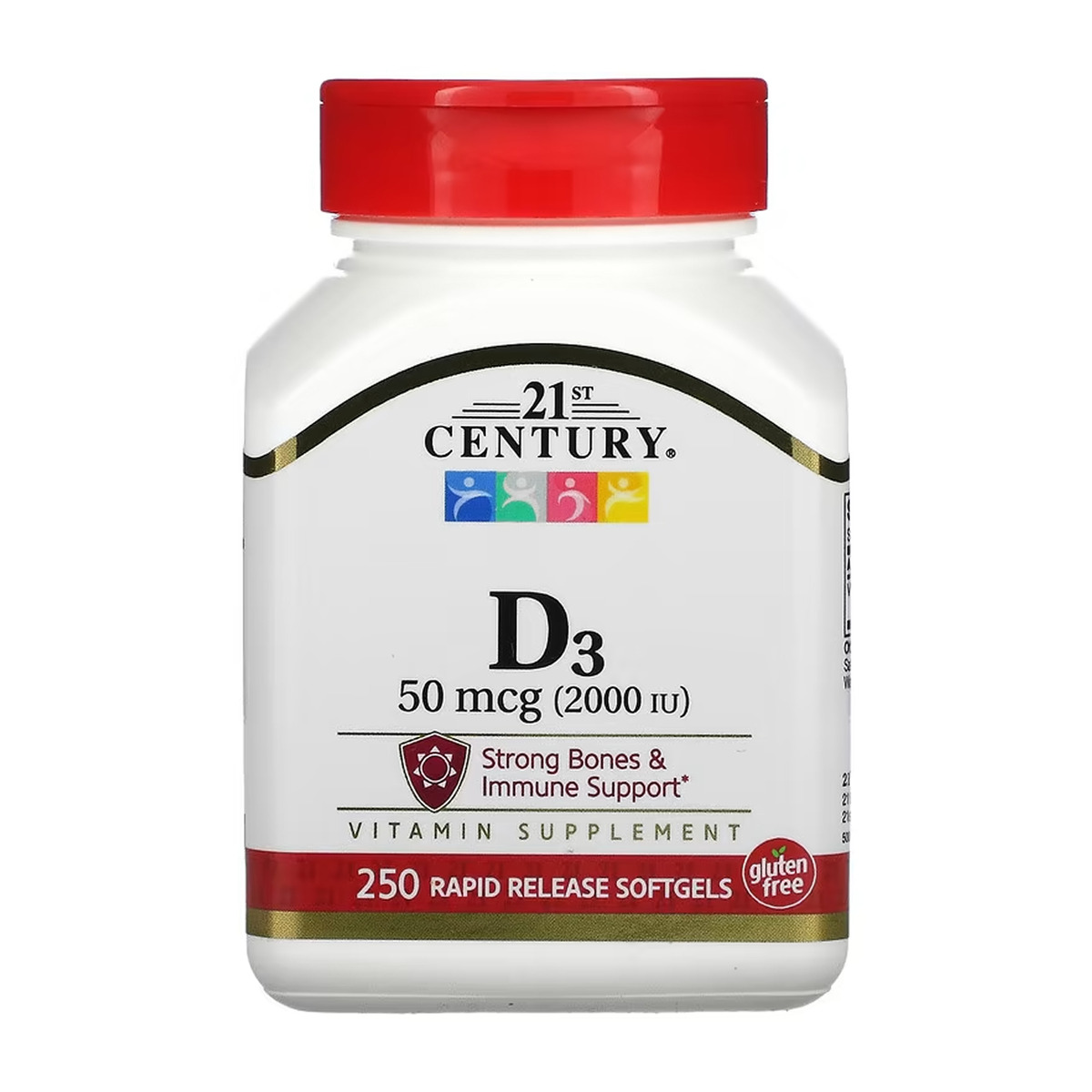 D3 50 mcg (2000 IU) - 250 softgels