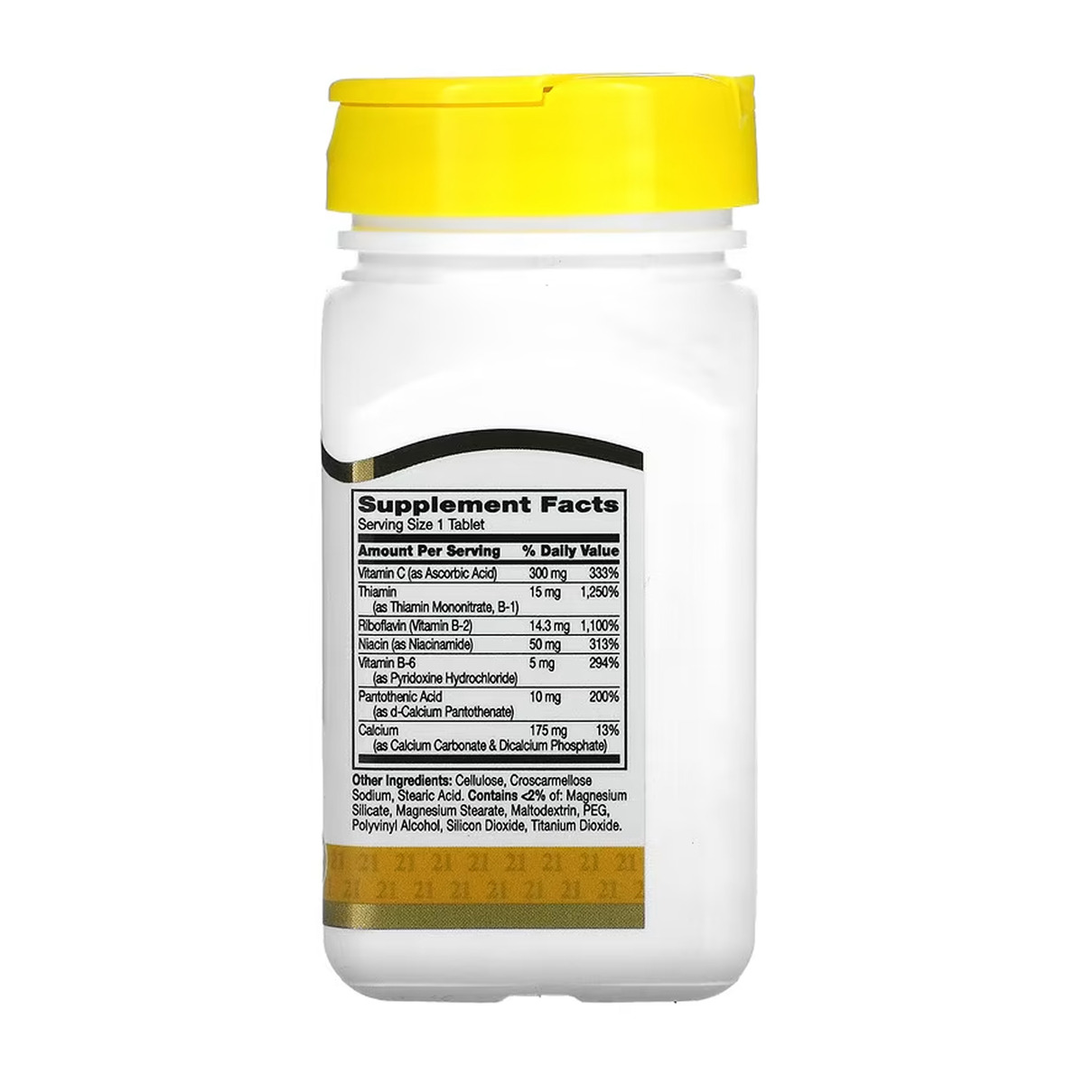B Complex plus Vitamin C - 100 tabs. Фото 2