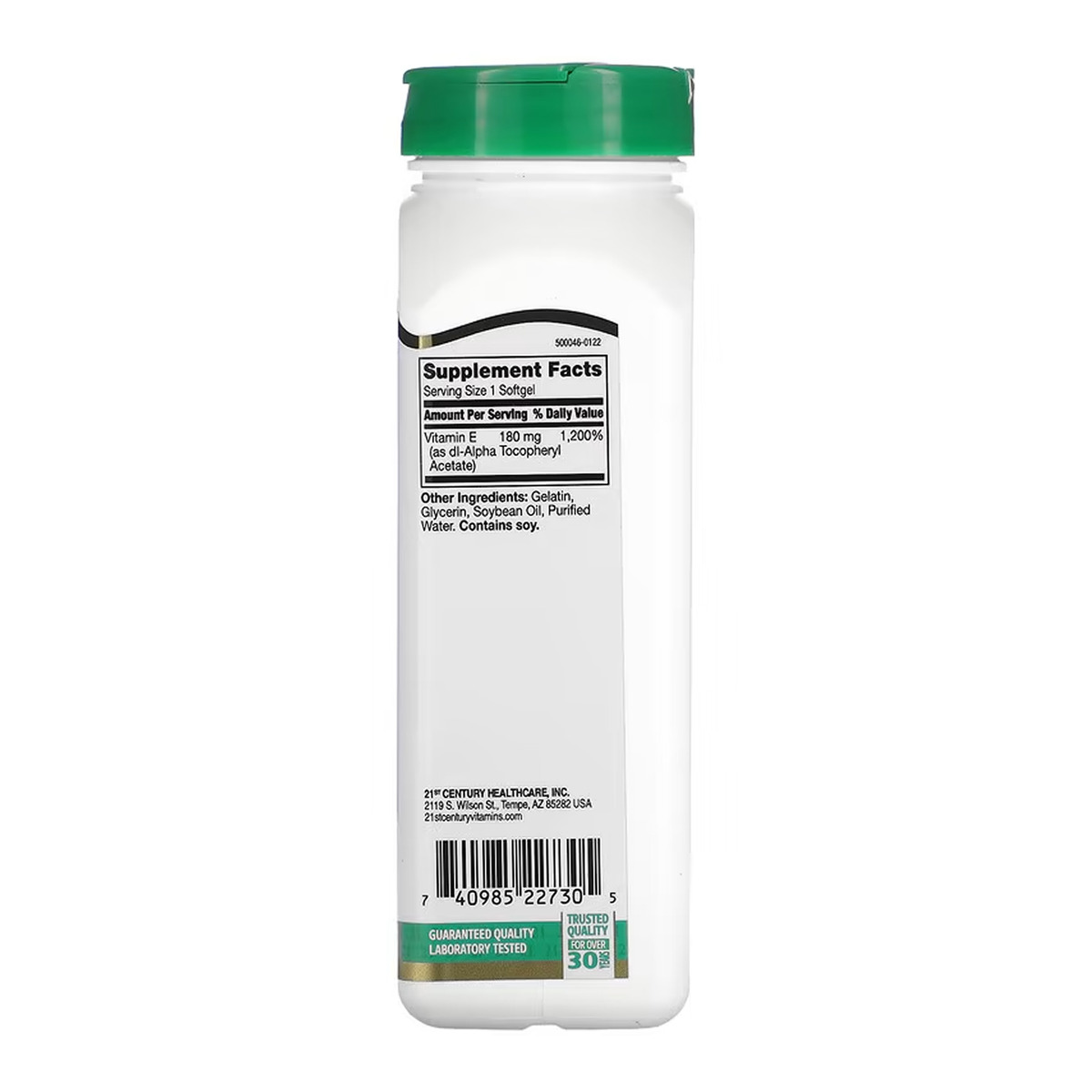 E 180 mg (400IU) - 250 softgels. Фото 2