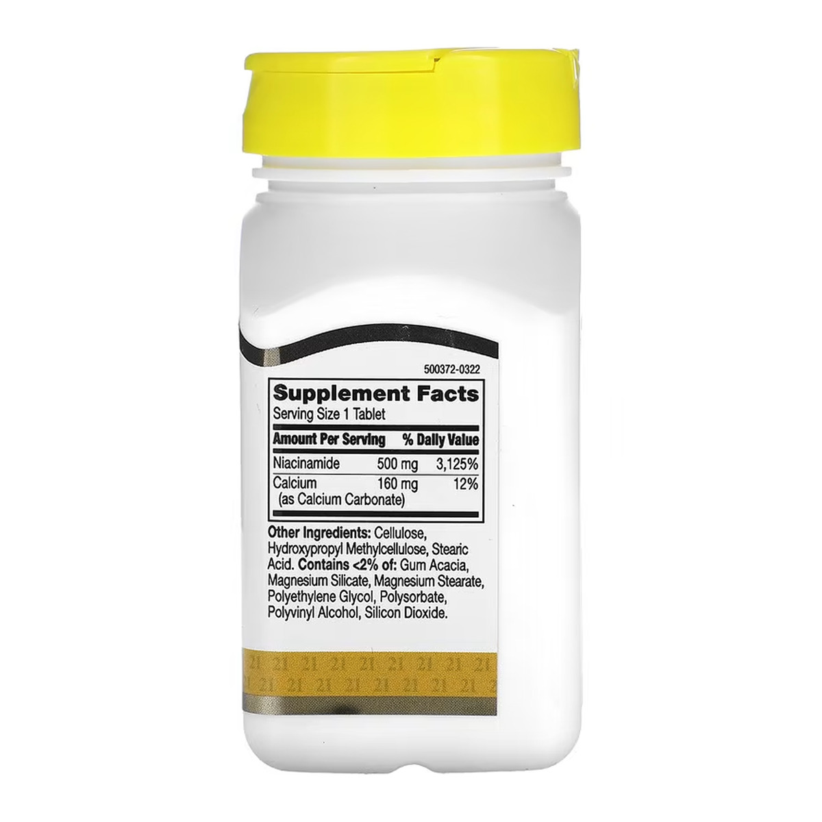 Niacinamide 500 mg - 110 tabs. Фото 2