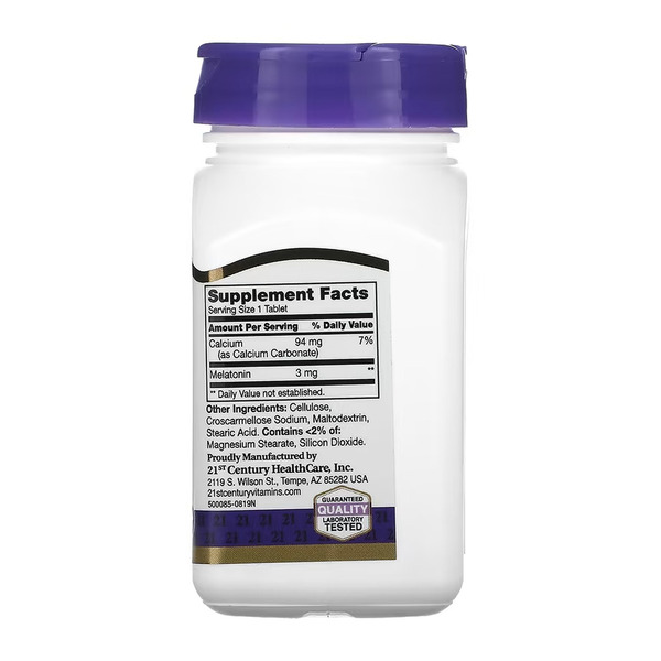 Melatonin 3 mg - 90 tabs. Фото 2