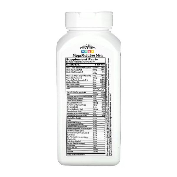 Mega Multi For Men - 90 tabs. Фото 2