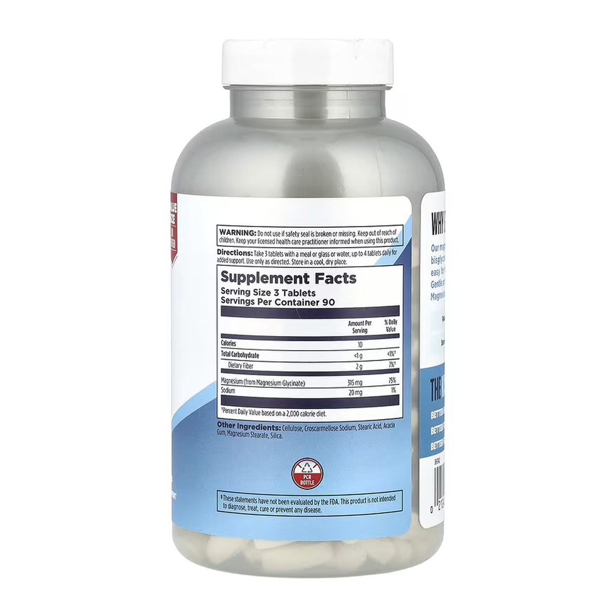 Magnesium Fully Chelated - 270 tabs. Фото 2