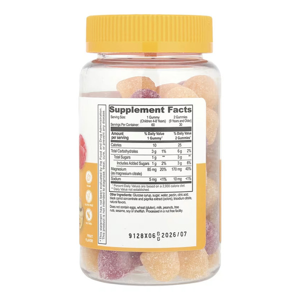 Magnesium Citrate Kids - 60 gummies. Фото 2