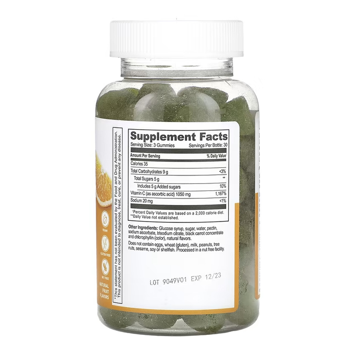 Vitamin C 1050mg Adult - 90 gummies. Фото 2