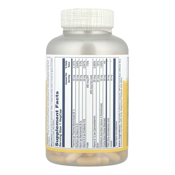 Vitamin B-Complex 50 50mg - 250 vcaps. Фото 2