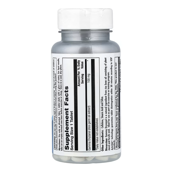 Gamma Oryzanol 100mg - 100 tabs. Фото 2