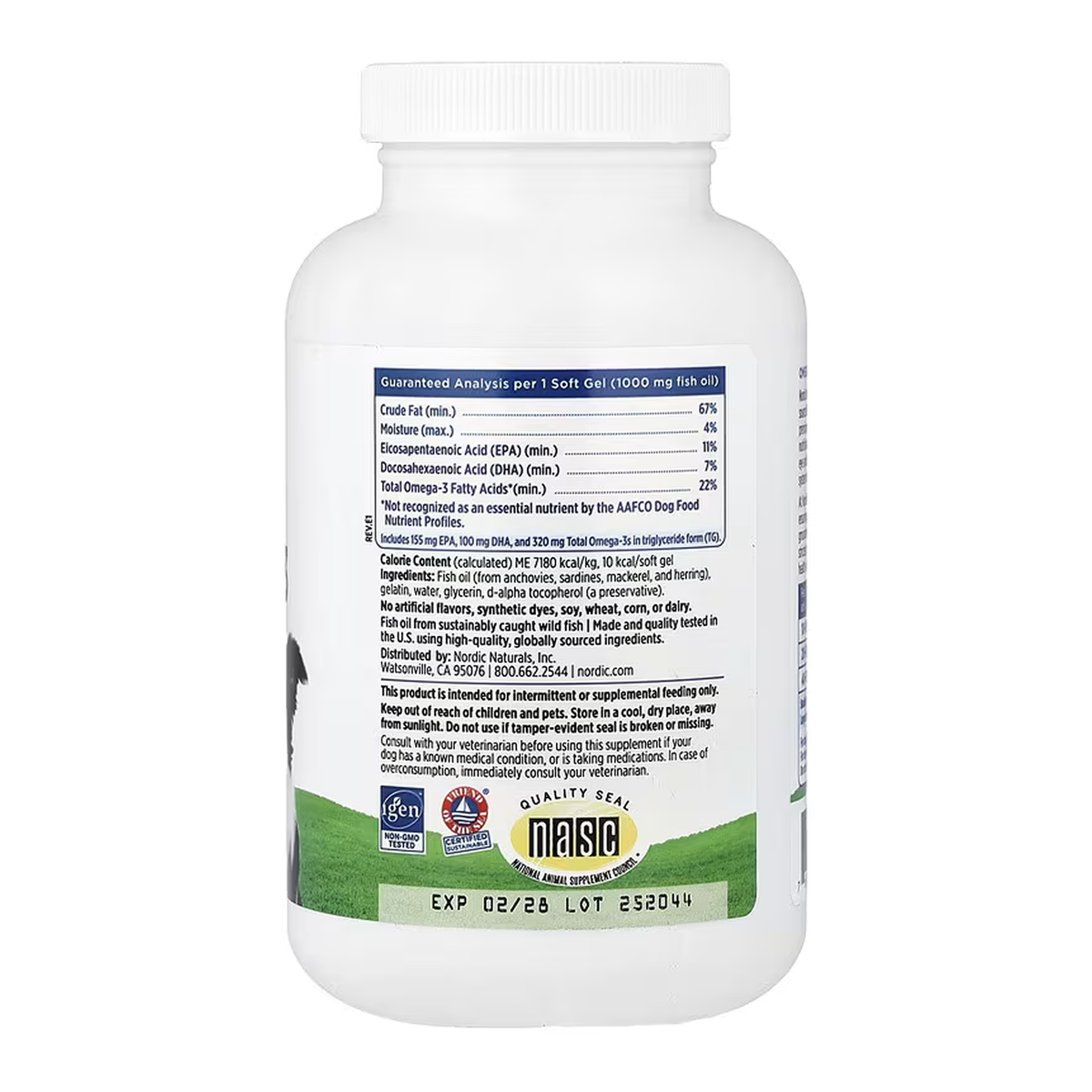 Omega-3 Pet - 180 softgels. Фото 2