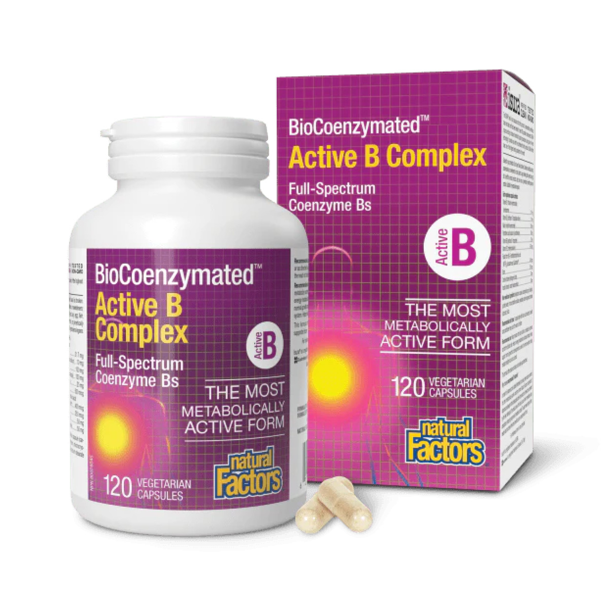 BioCoenzymated Active B Complex - 120 caps. Фото 2