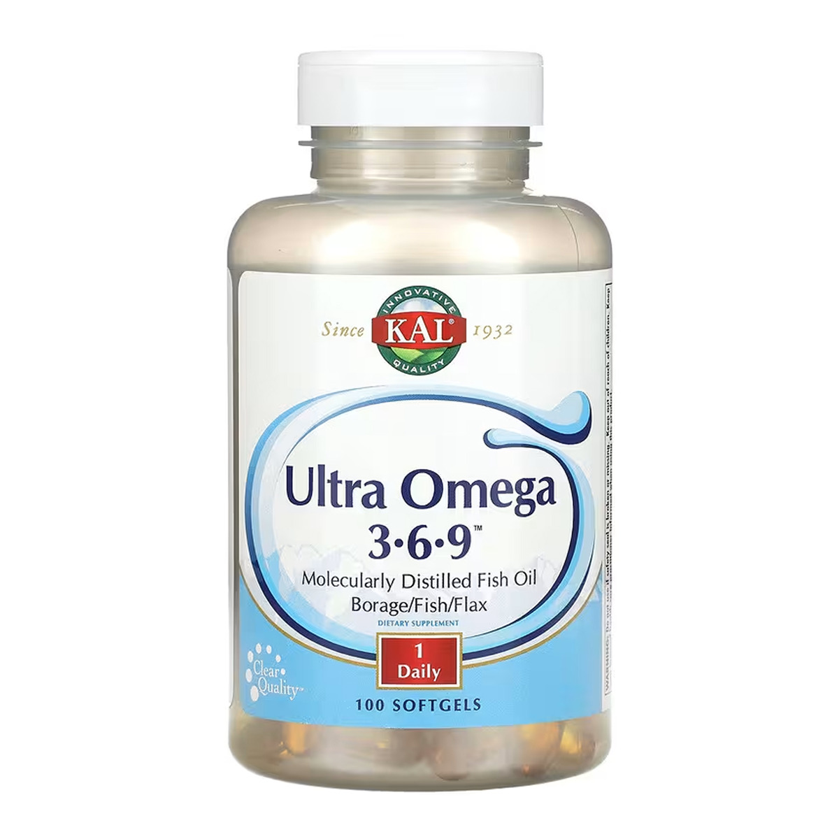 Ultra Omega 3-6-9 1200mg - 100 softgels
