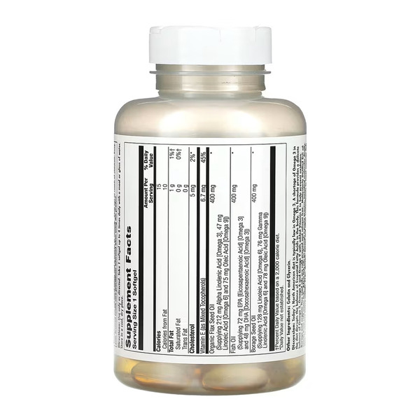 Ultra Omega 3-6-9 1200mg - 100 softgels. Фото 2