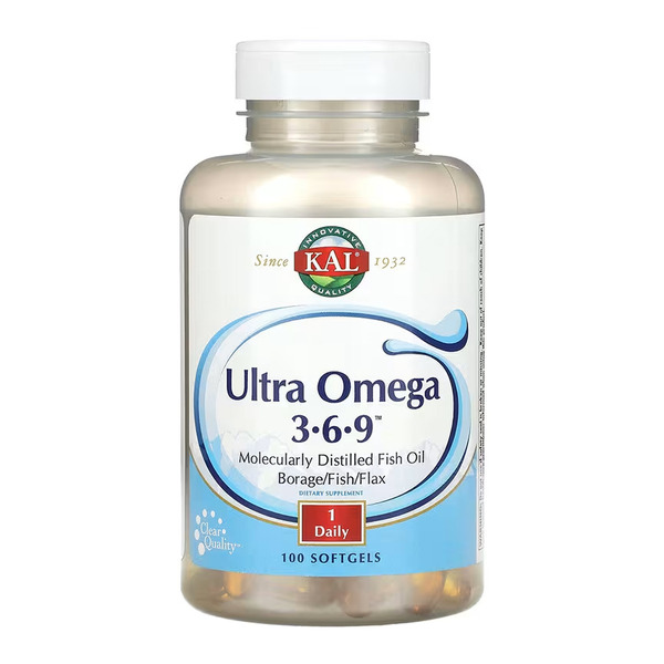 Ultra Omega 3-6-9 1200mg - 100 softgels