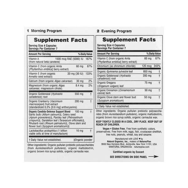 Candida Cleanse 7 Day Program - 28 caps. Фото 2