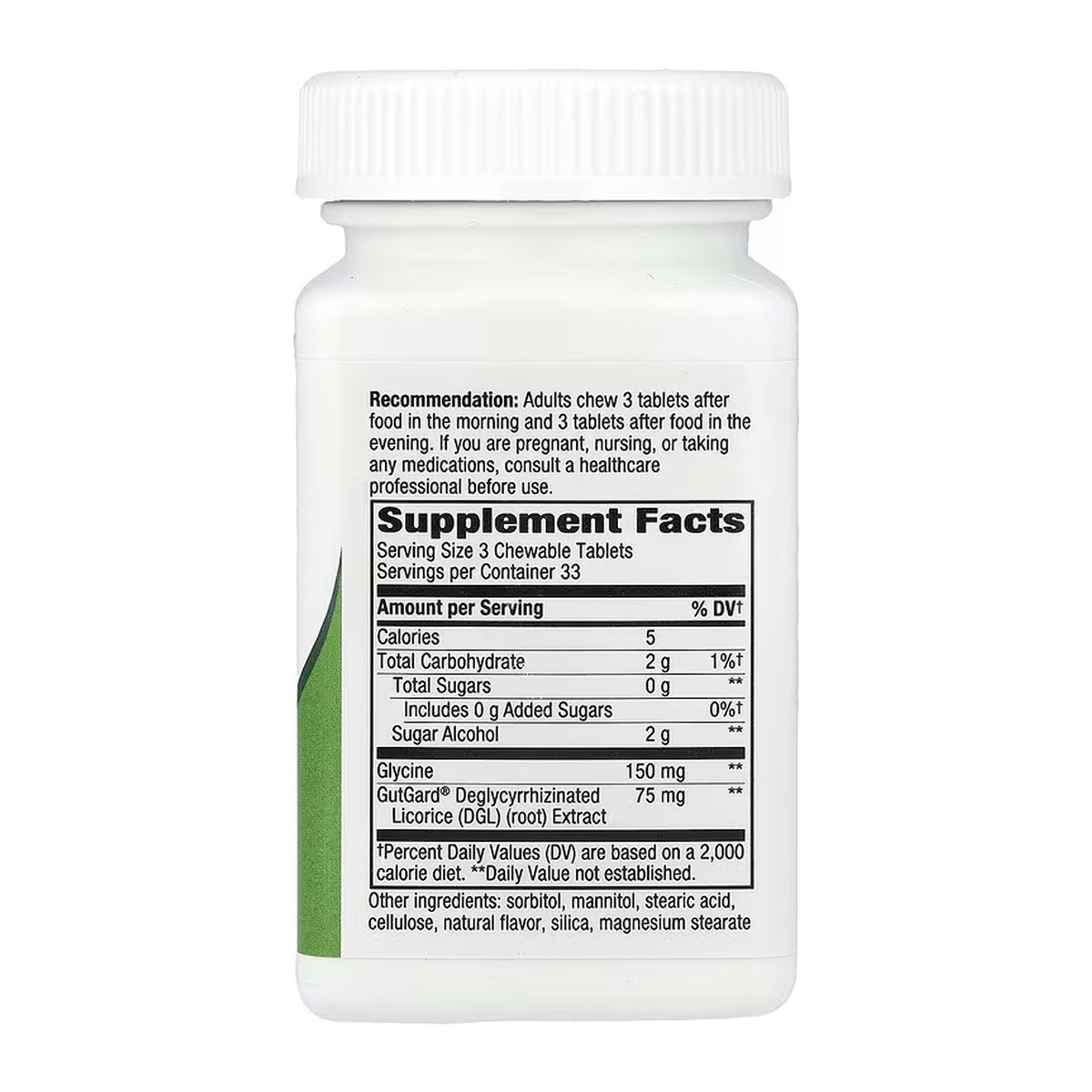 DGL (Sugar Free) - 100 tabs. Фото 2