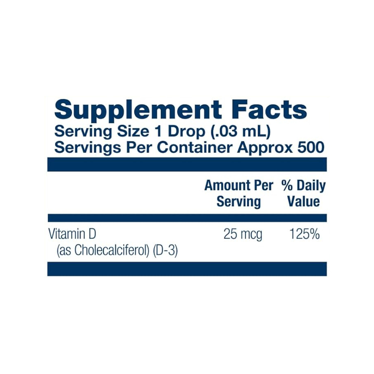 Vitamin D-3 25mcg - 14.8 ml. Фото 2
