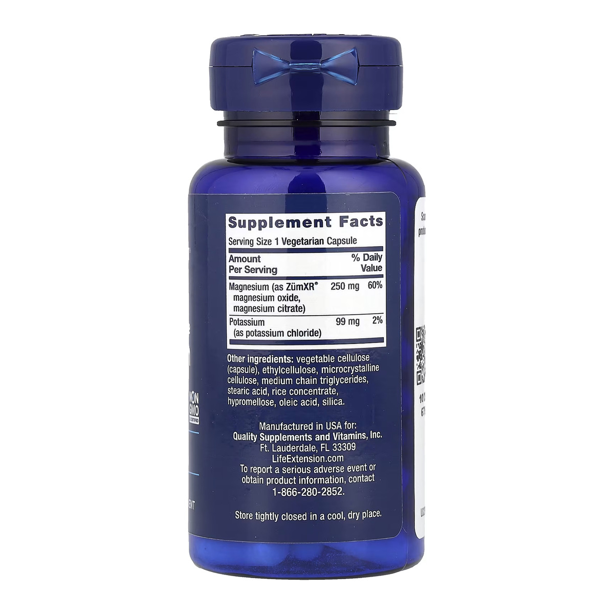 Potassium with Extend-Release Magnesium - 60 vcaps. Фото 2