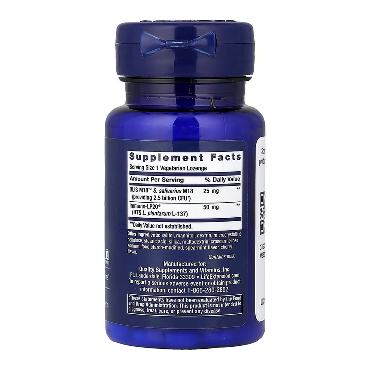 FLORASSIST® Probiotic Oral Hygiene - 30 vegetarian lozenges. Фото 2