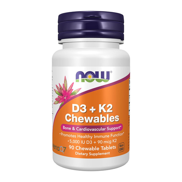 D3 + K2 Chewables - 90 tabs