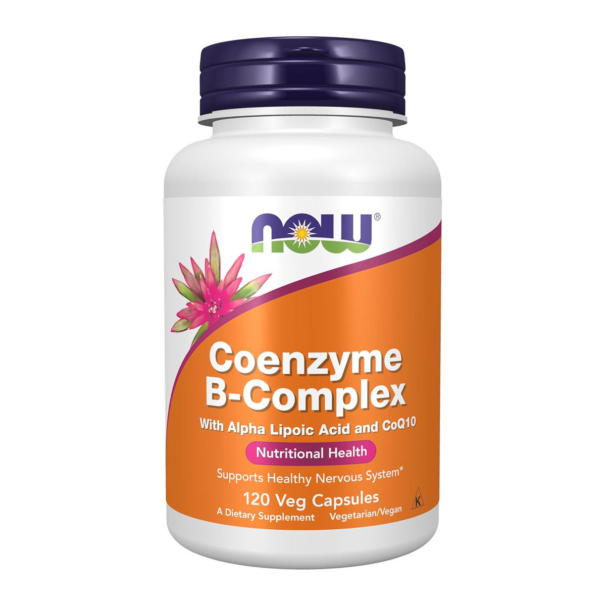 Coenzyme B-Complex With Alpha Lipoic Acid and CoQ10 - 120 vcaps