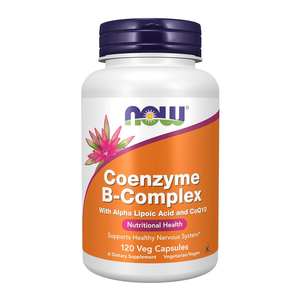 Coenzyme B-Complex With Alpha Lipoic Acid and CoQ10 - 120 vcaps