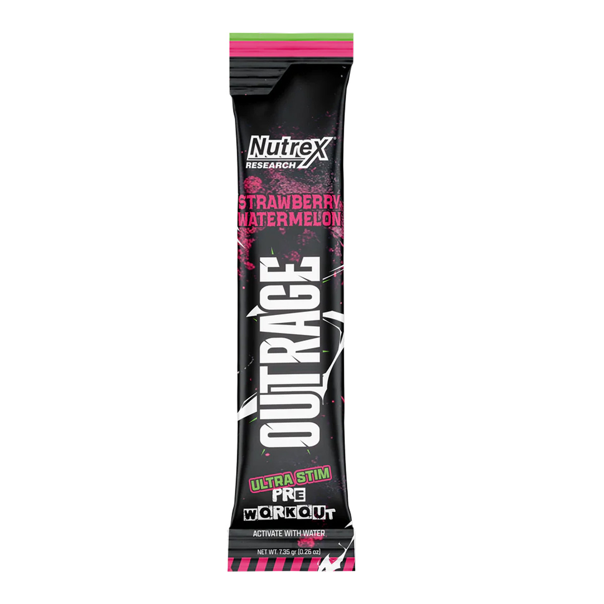 Outrage Samples - 7.35g Blue Raspberry