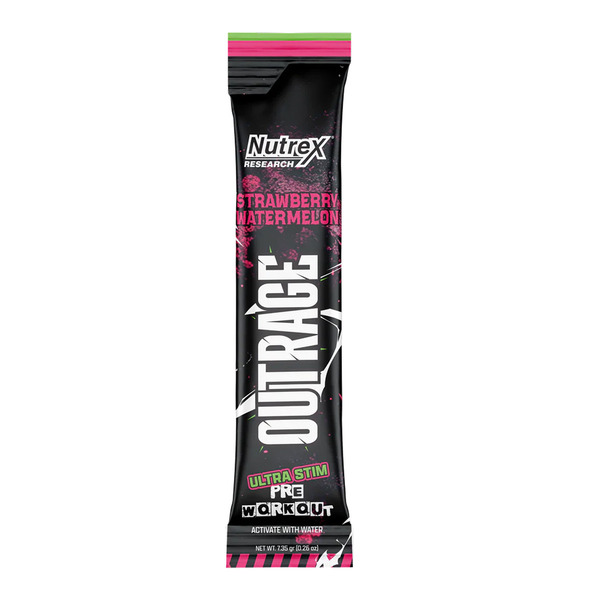 Outrage Samples - 7.35g Blue Raspberry