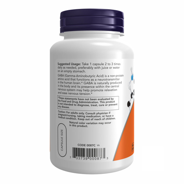 GABA 500mg - 100vcaps. Фото 3