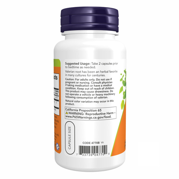 Valerian Root 500mg - 100 vcaps. Фото 3