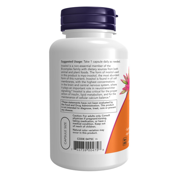Inositol 500mg - 100caps. Фото 3