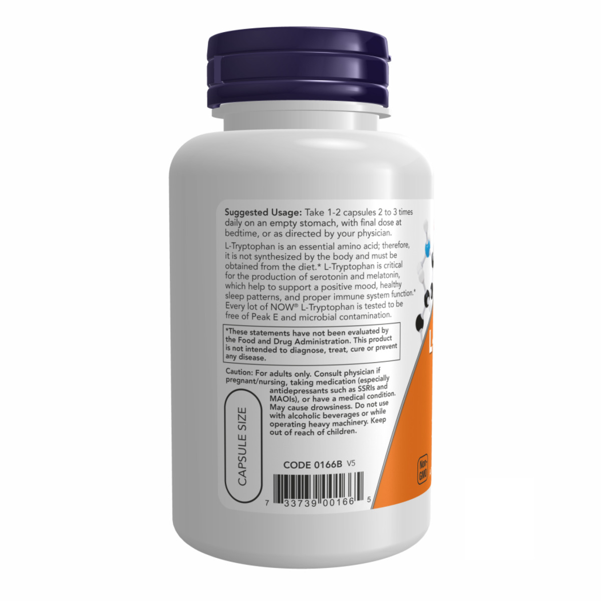 L-Tryptophan 500mg - 60 vcaps. Фото 3