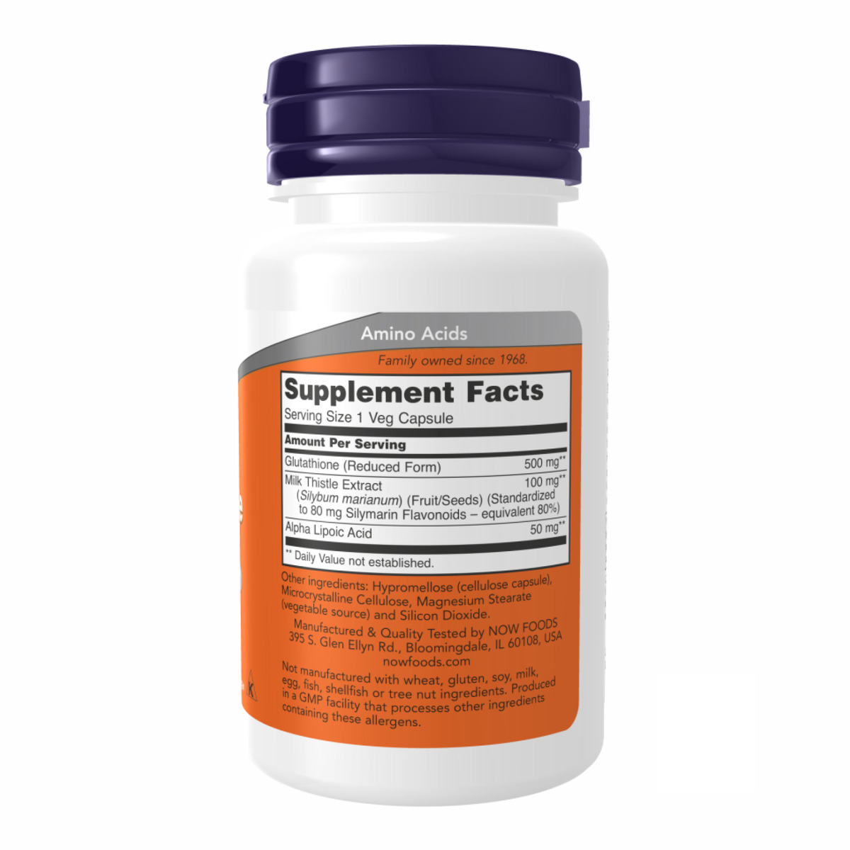Glutathione 500mg - 30 vcaps. Фото 2