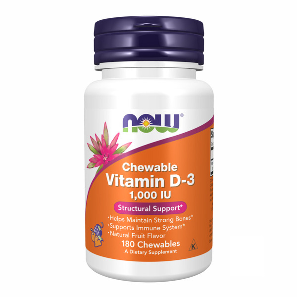 VIT D-3 1000 IU Chewable Fruity - 180 loz