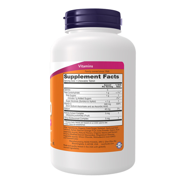 C-500 Chew Orange - 100 tabs. Фото 2