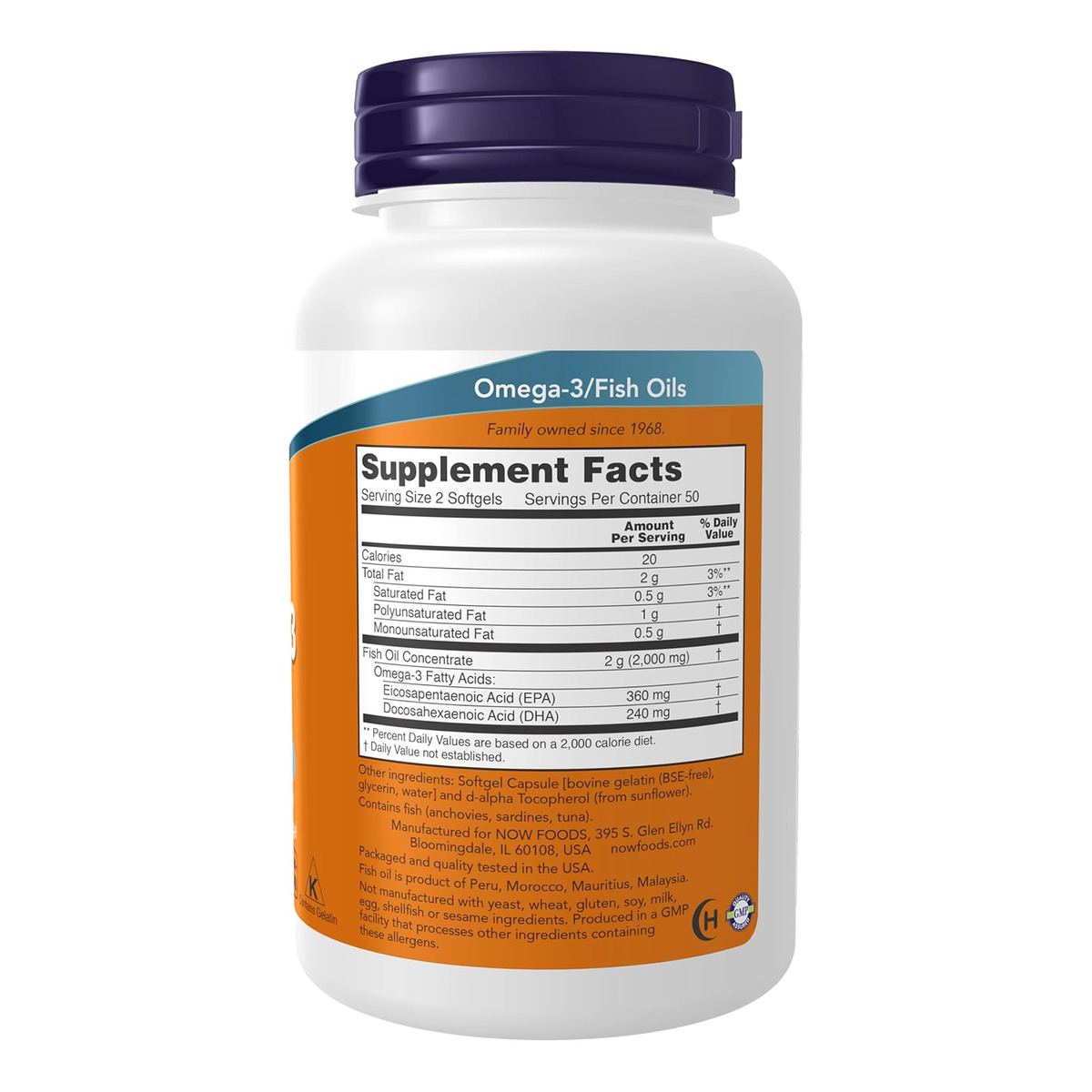 Omega-3 1000mg - 100 sgels. Фото 2