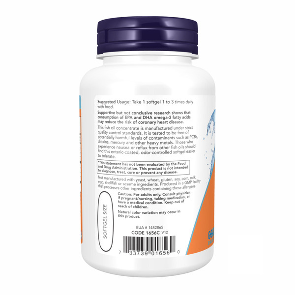 Omega-3 Enteric - 90 sgels. Фото 3