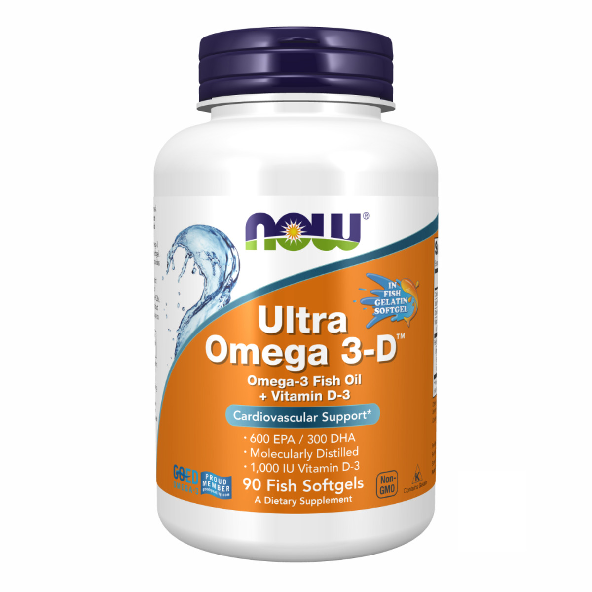 Ultra Omega 3-D Softgels - 90 softgels