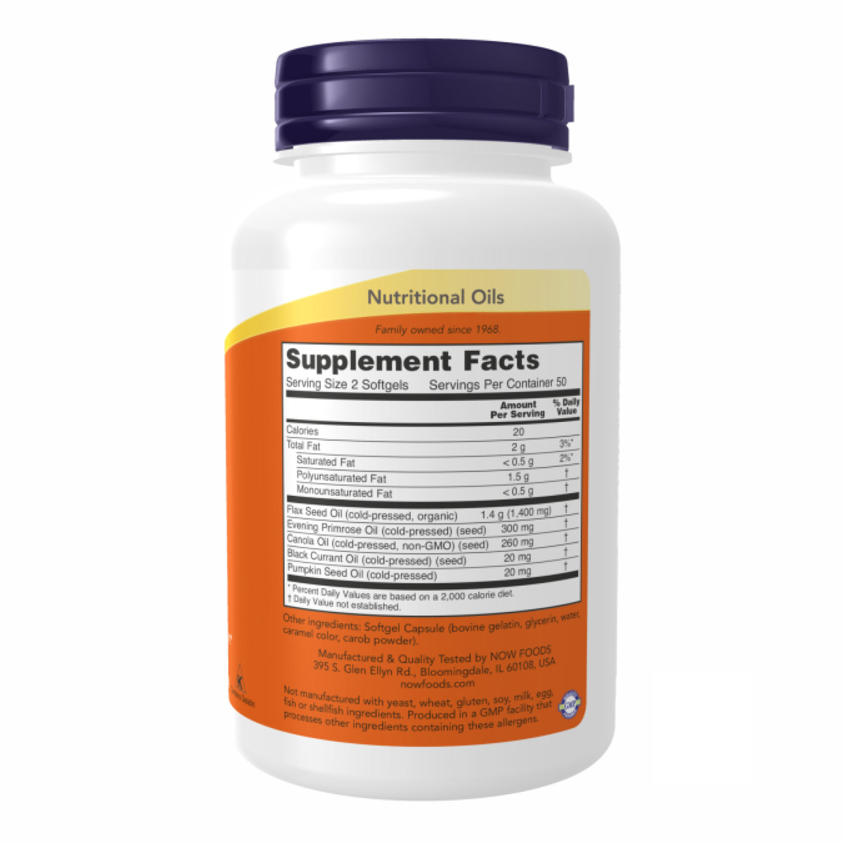 Omega 3-6-9 1000 mg - 100 sgels. Фото 2