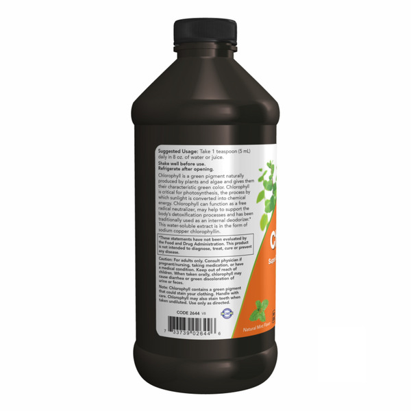 Chlorophyll Liquid Mint - 16 oz. Фото 3