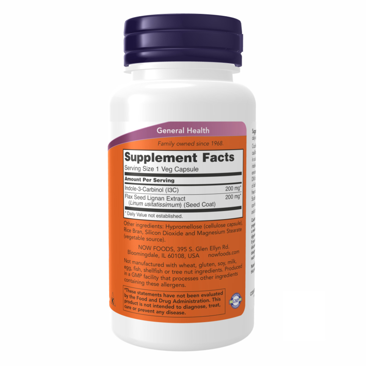Indole-3-Carbinol (I3C) 200 mg - 60 vcaps. Фото 2