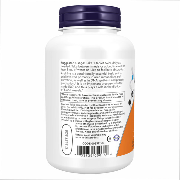 L-Arginine 1000mg - 120 tabs. Фото 3