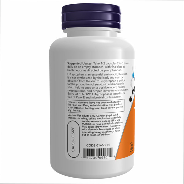 L-Tryptophan 500mg - 120 vcaps. Фото 3