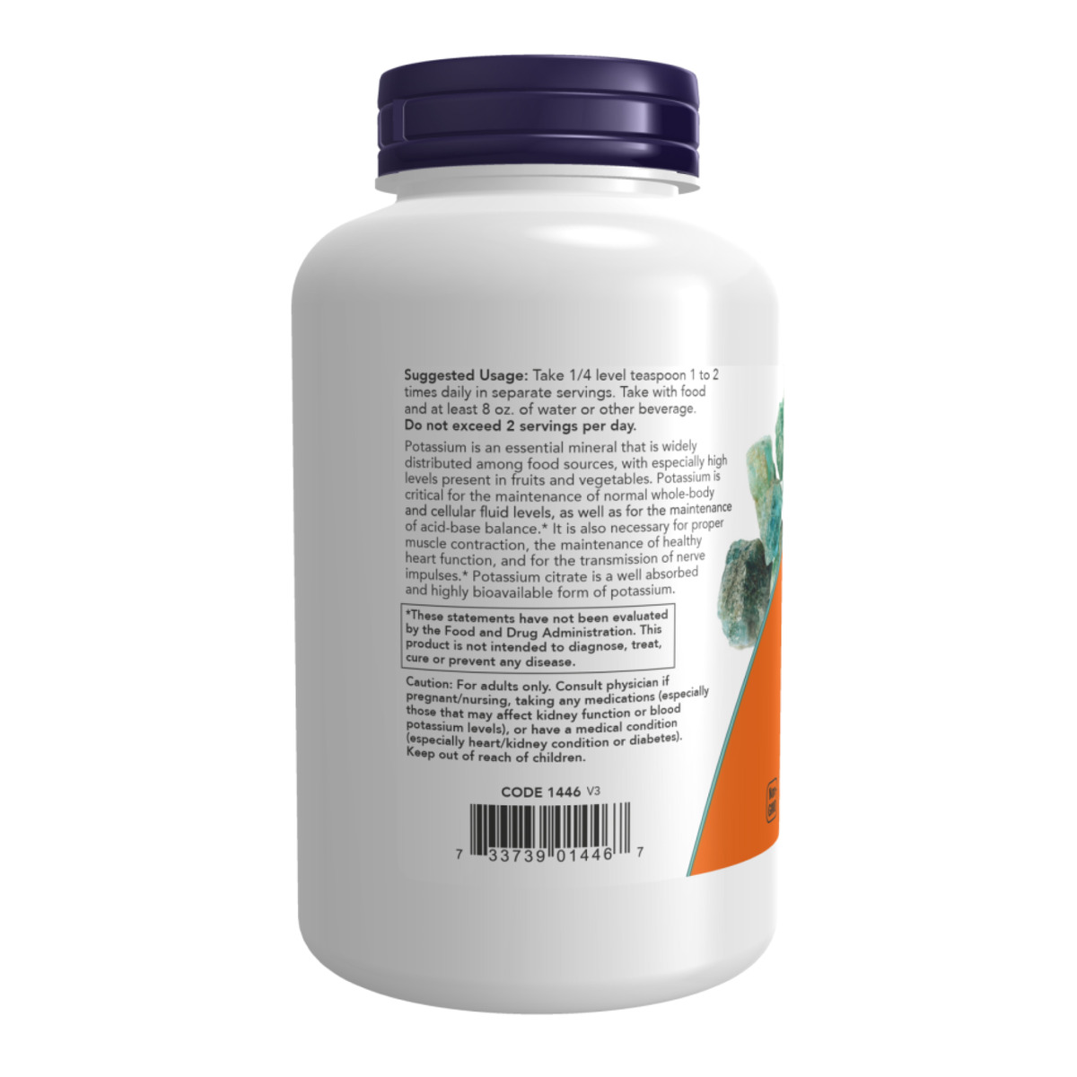 Potassium Citrate Powder - 12 oz. Фото 3
