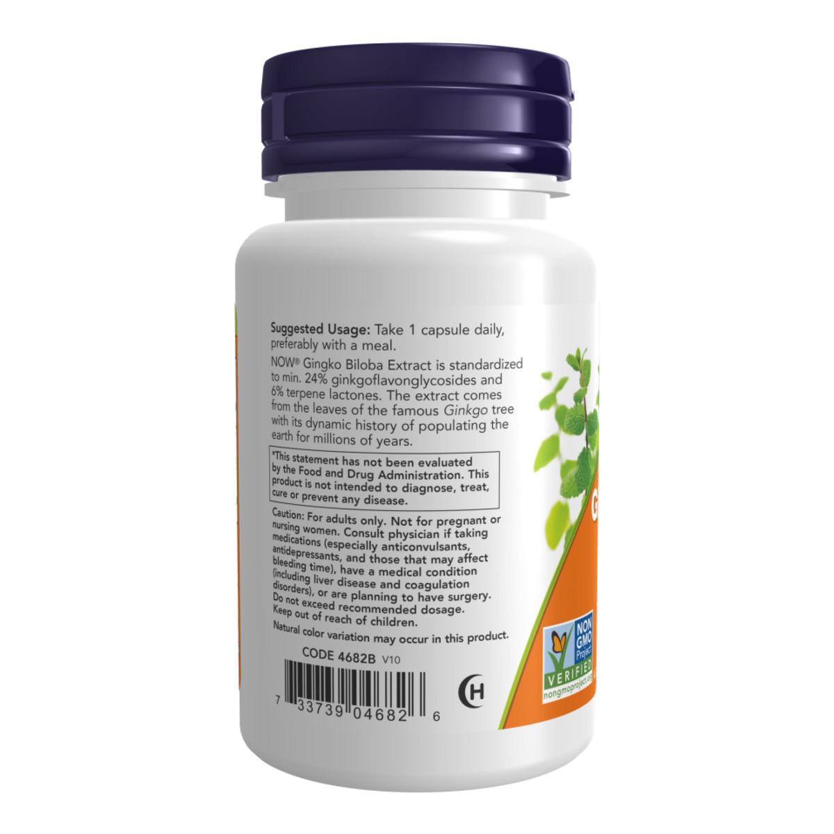 Ginkgo Biloba 120mg - 200 vcaps. Фото 3
