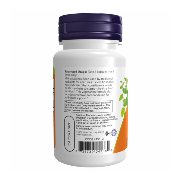 Silymarin Milk Thistle 300mg - 100 vcaps. Фото 3
